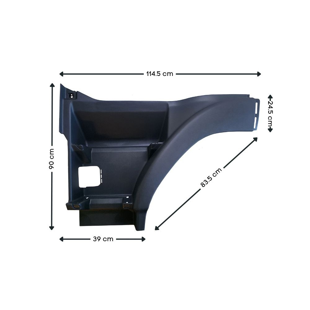 FOOTSTEP MUDGUARD LEFT SIDE