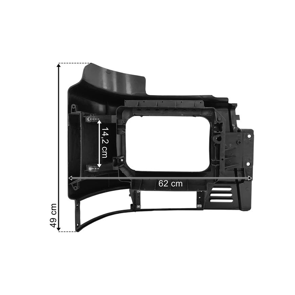 HEADLIGHT BEZEL LEFT SIDE
