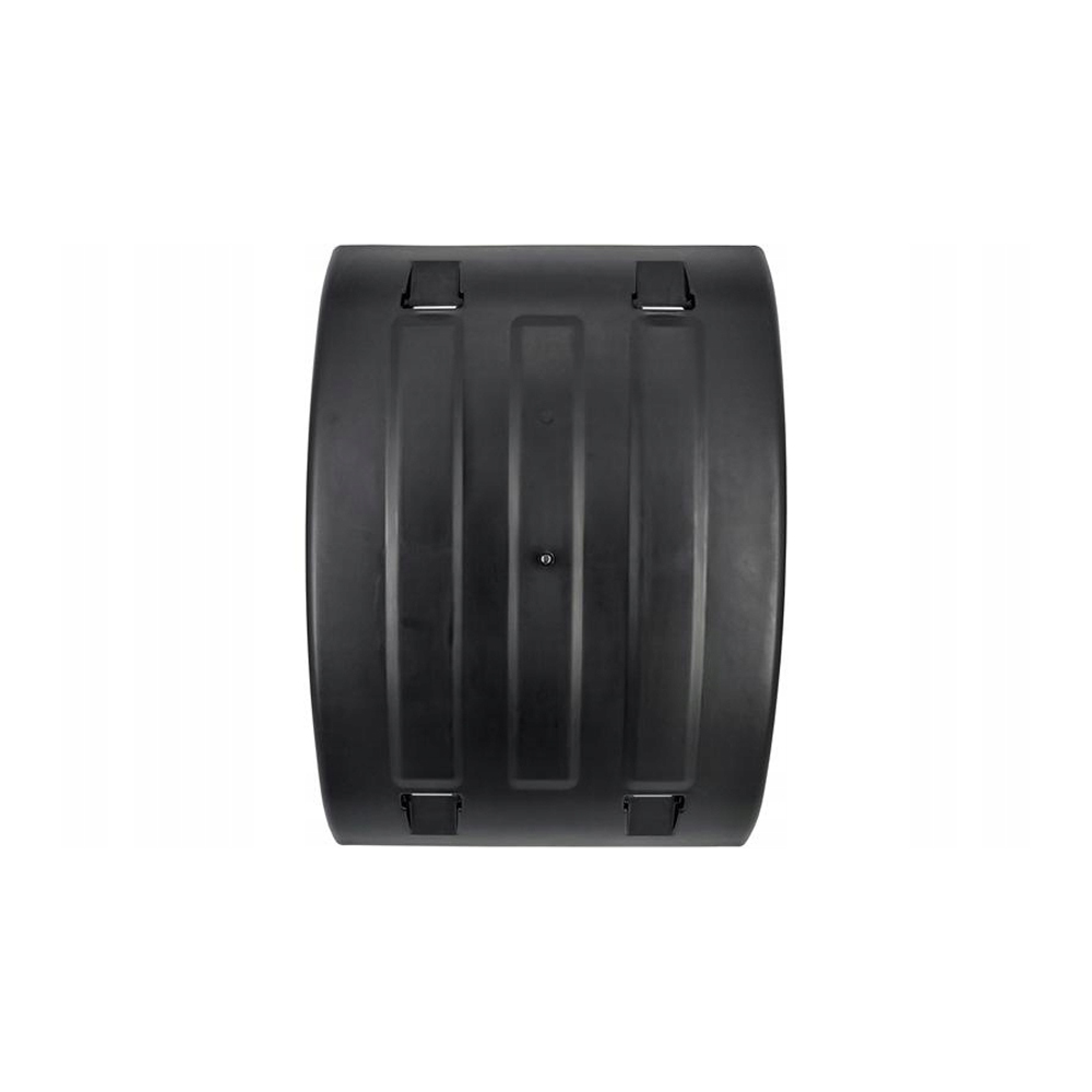 REAR MUDGUARD FLAT TYPE P.P. – BLACK