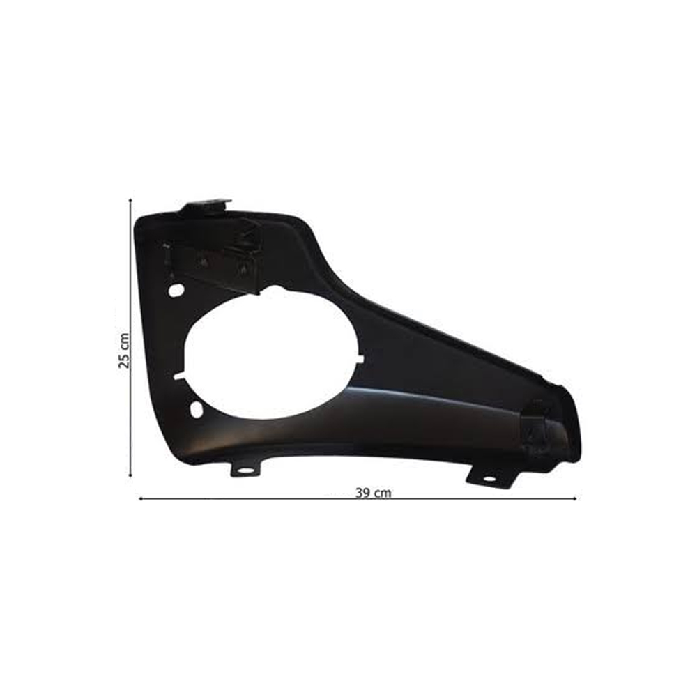 BUMPER CORNER WITH HOLE LEFT SIDE